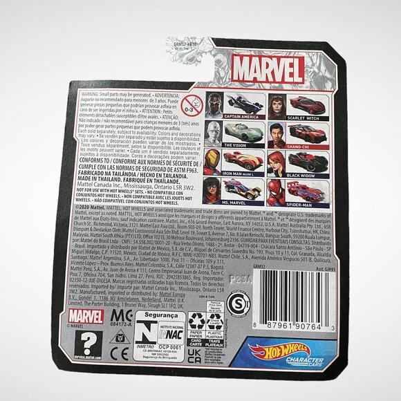 Hot Wheels Marvel Studios Disney Plus WandaVision Scarlet Witch Character Car - Picture 5 of 5
